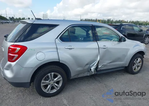 2017 Chevrolet Equinox Ls from USA, damaged, VIN 2GNALBEK8H1593597